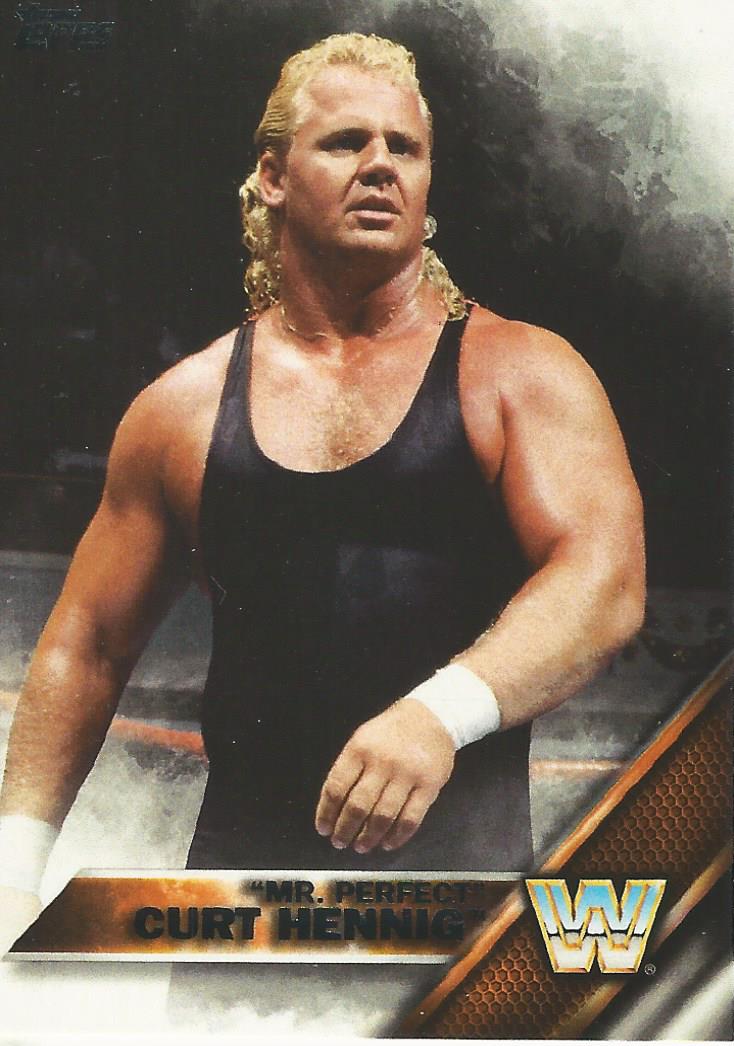 WWE Topps Then Now Forever 2016 Mr Perfect #184