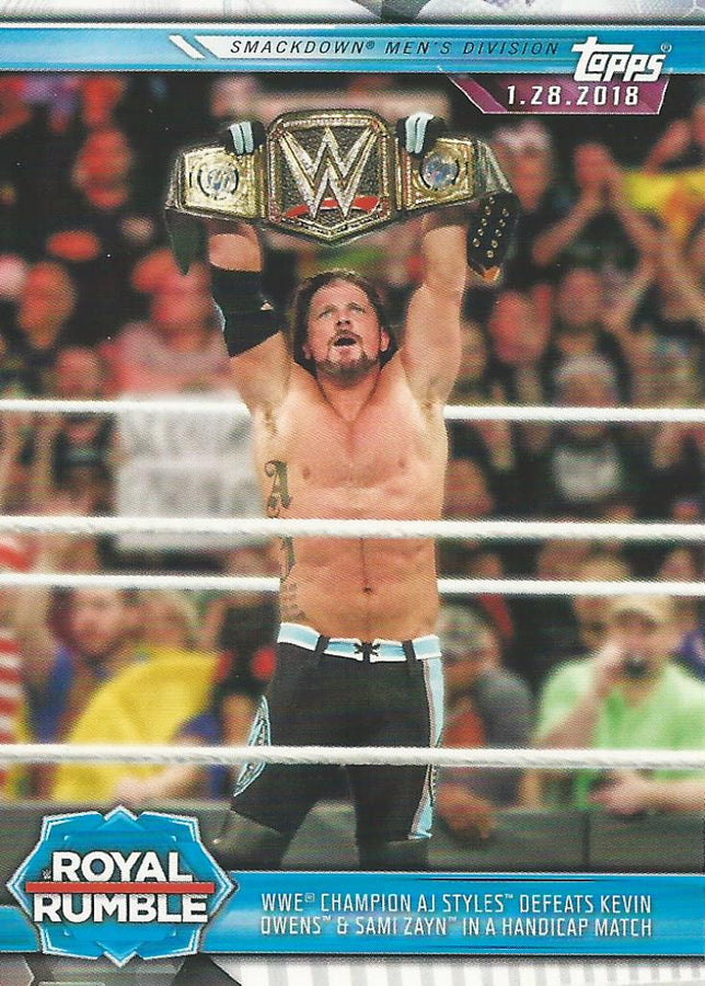 WWE Topps Champions 2019 AJ Styles #84