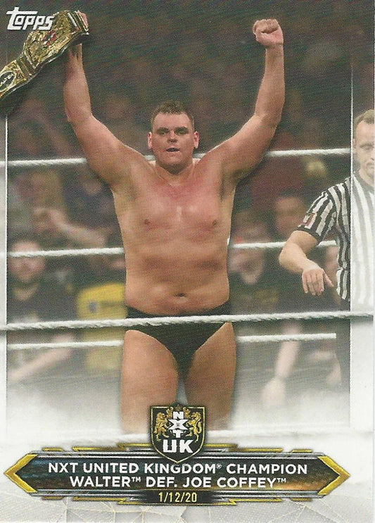 WWE Topps NXT 2020 Walter #84
