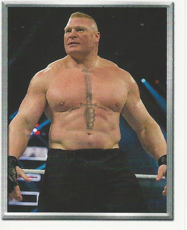 WWE Topps 2018 Stickers Brock Lesnar #184
