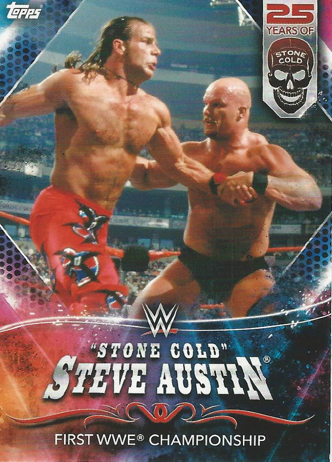 Topps WWE Superstars 2021 Stone Cold Steve Austin #184