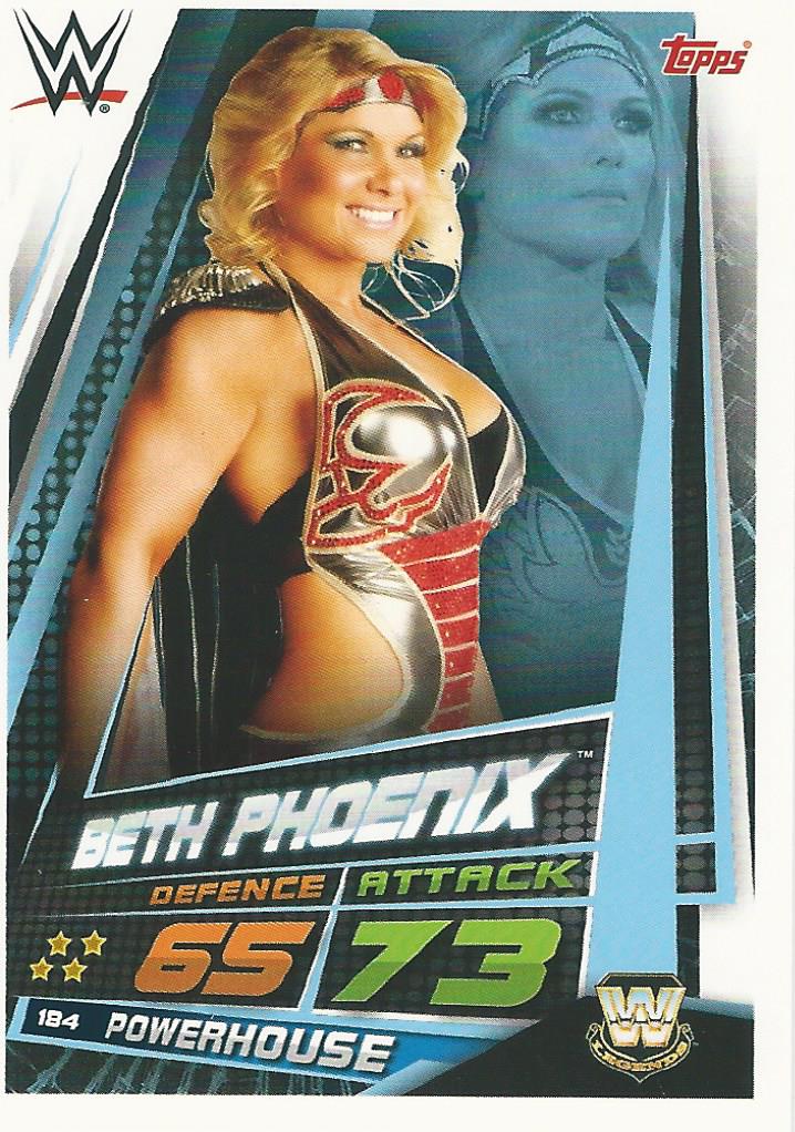 WWE Topps Slam Attax Universe 2019 Beth Phoenix #184