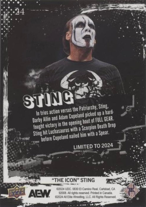 11/18/23 – Sting, Darby Allin and Adam Copeland Picked UP a Major Trios Victory at Full Gear