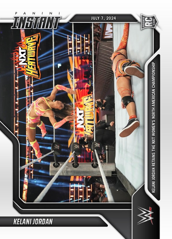 Kelani Jordan – Kelani Jordan Retains the NXT Women’s North American Championship trading card PW Catalog