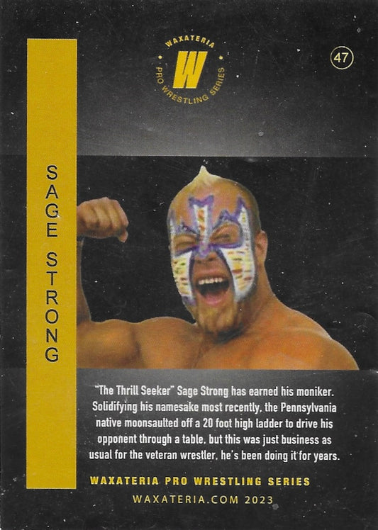 Sage Strong trading card PW Catalog