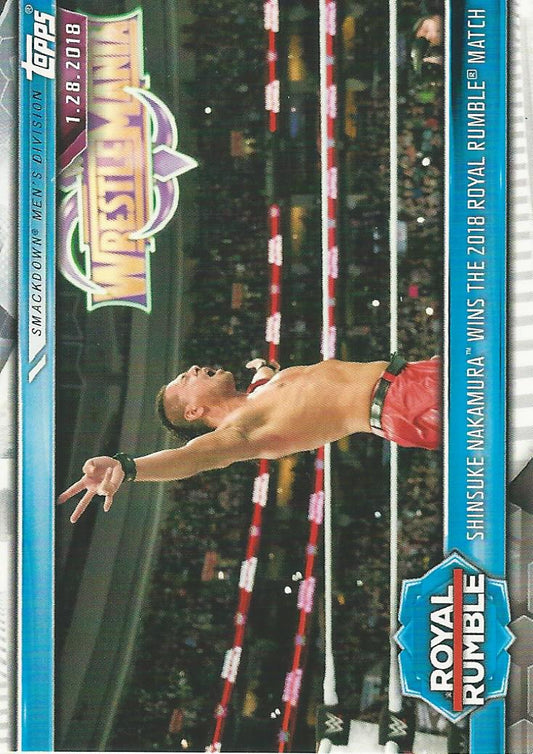 WWE Topps Champions 2019 Shinsuke Nakamura #85