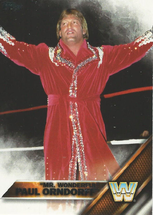 WWE Topps Then Now Forever 2016 Paul Orndorff #185