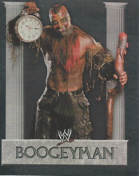 WWE Merlin Heros 2008 Stickers The Boogeyman Foil #185