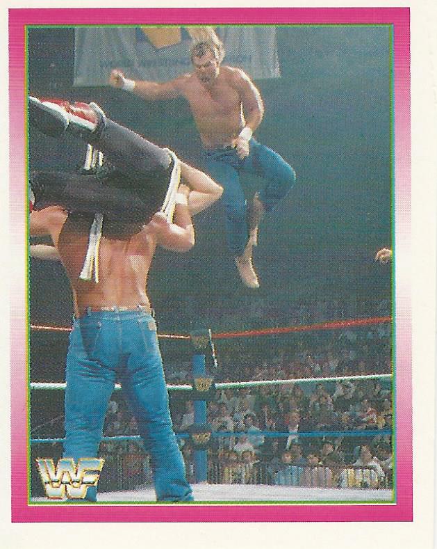 WWF Merlin Stickers 1995 Smoking Gunns #185