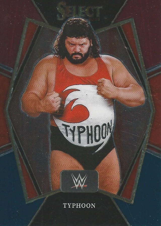 WWE Panini Select 2022 Red/Silver/Blue Typhoon #104