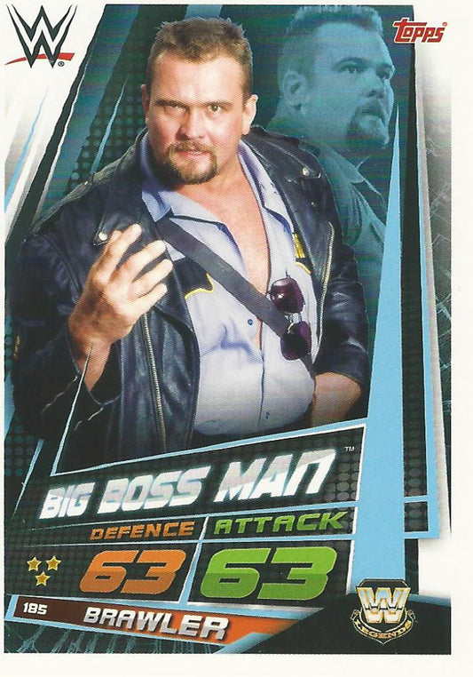 WWE Topps Slam Attax Universe 2019 Big Boss Man #185