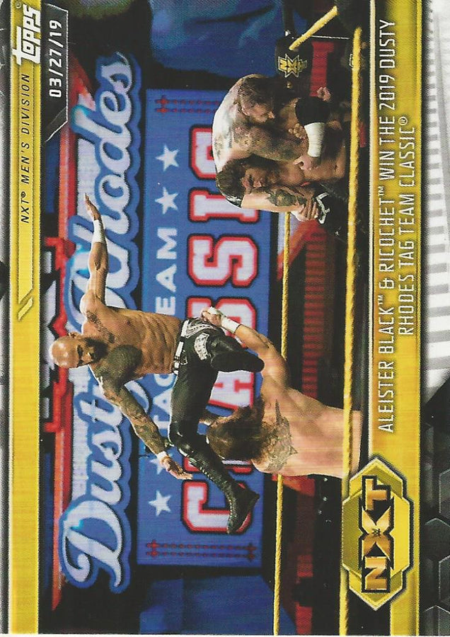 WWE Topps NXT 2019 Ricochet #85