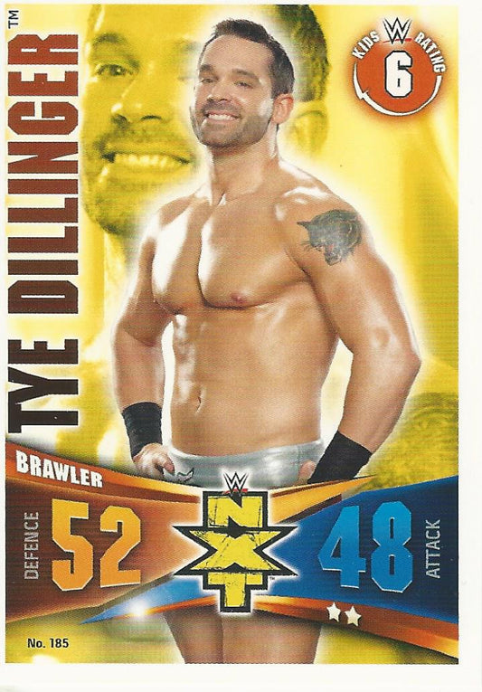 WWE Topps Slam Attax Rivals 2014 Tye Dillinger #185 NXT