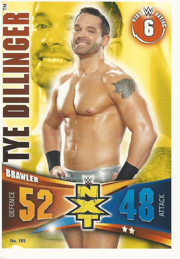 WWE Topps Slam Attax Rivals 2014 Tye Dillinger #185 NXT
