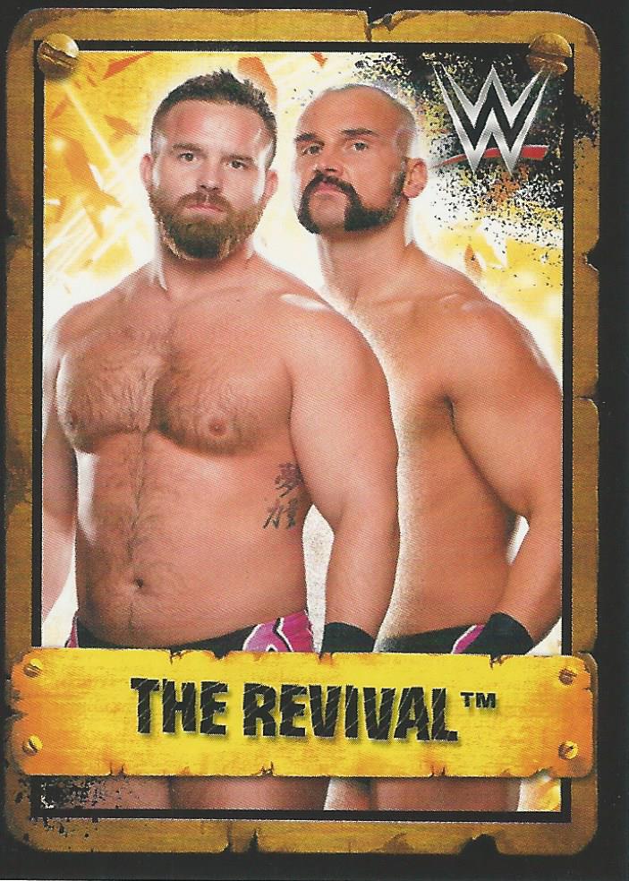 WWE Topps Stickers 2017 The Revival #185