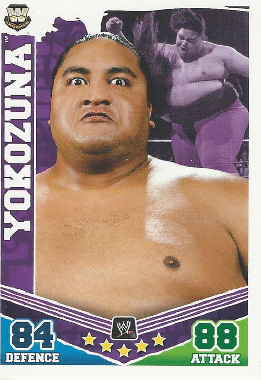 WWE Topps Slam Attax Mayhem 2010 Yokozuna #185