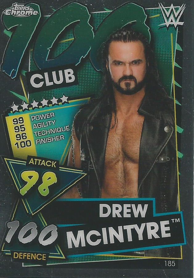 WWE Topps Slam Attax Chrome 2021 Drew McIntyre #185