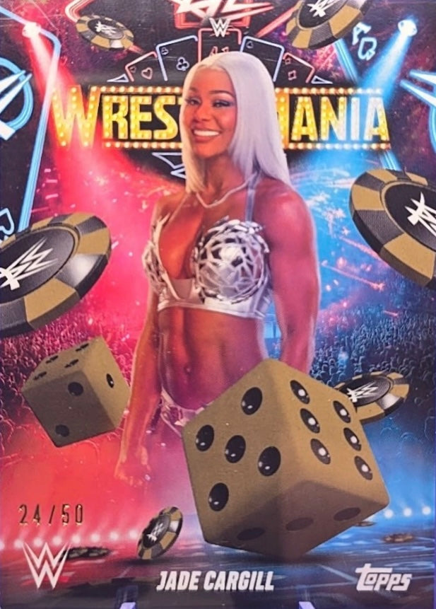 Jade Cargill trading card PW Catalog