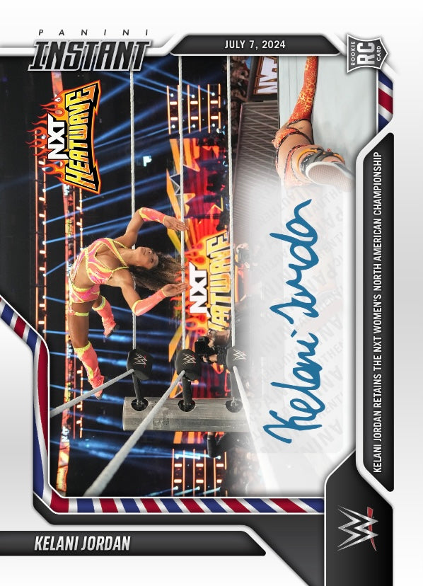 Kelani Jordan – Kelani Jordan Retains the NXT Women’s North American Championship trading card PW Catalog