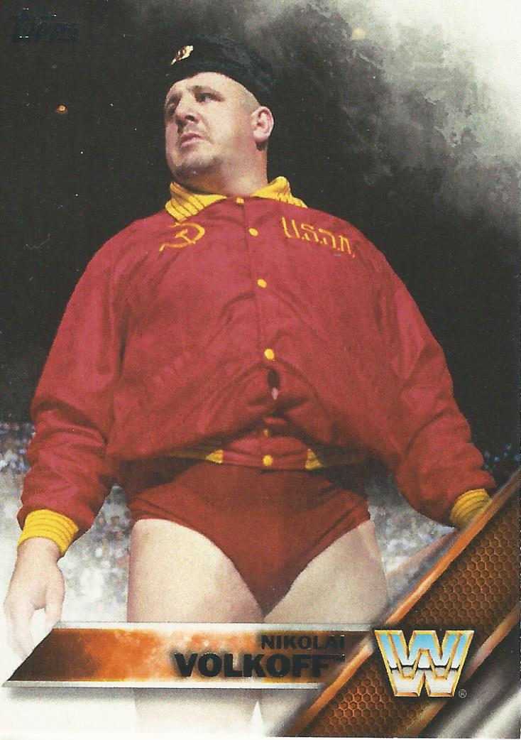 WWE Topps Then Now Forever 2016 Nikolai Volkoff #186