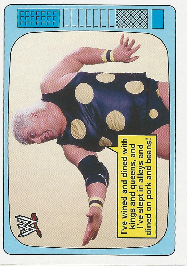 WWE Topps Heritage 2012 Superstars Speak Dusty Rhodes 7 of 20 trading card PW Catalog