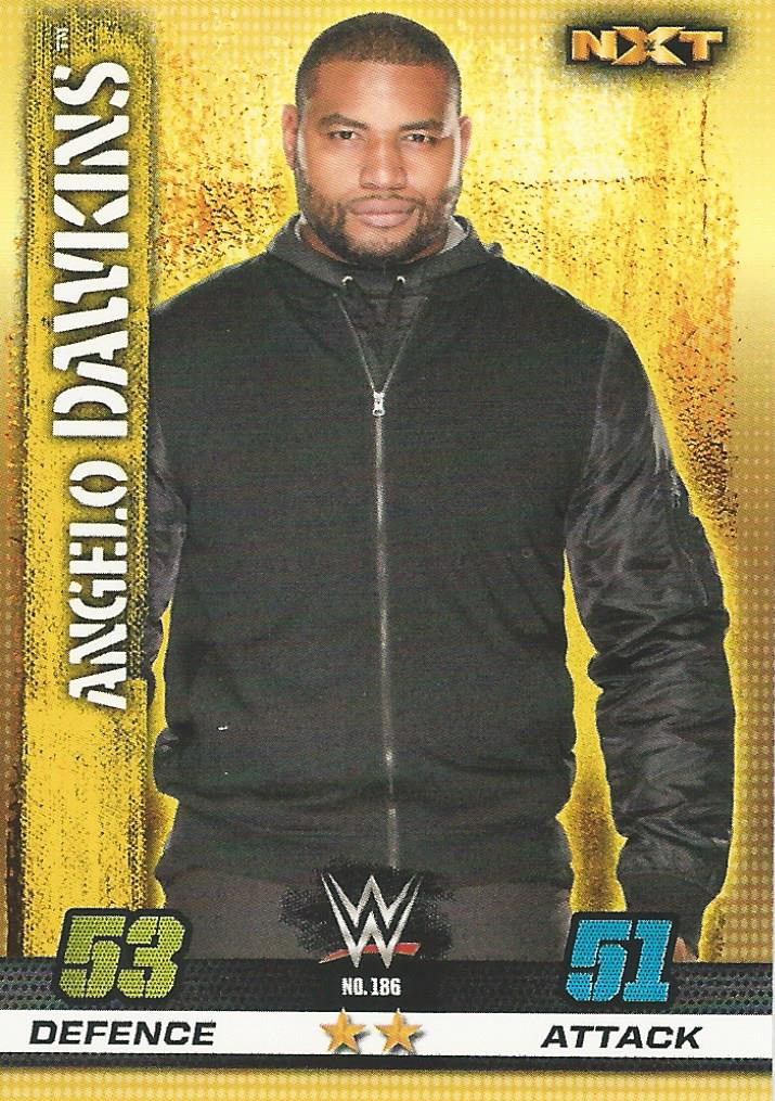 WWE Topps Slam Attax 10th Edition 2017 NXT Angelo Dawkins #186