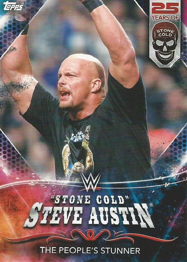 Topps WWE Superstars 2021 Stone Cold Steve Austin #186