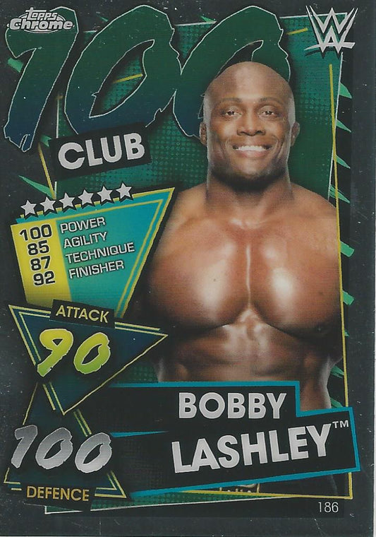 WWE Topps Slam Attax Chrome 2021 Bobby Lashley #186