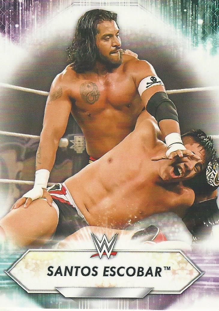 WWE Topps 2021 Santos Escobar #186
