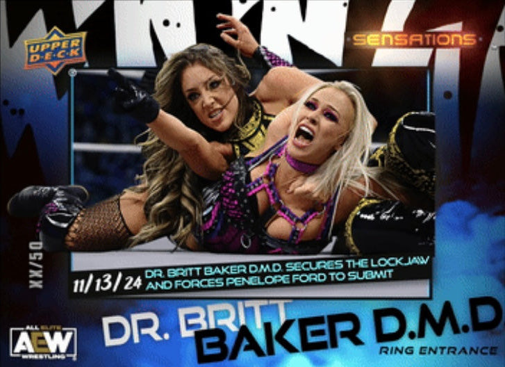 11/13/24 – DR. Britt Baker D.M.D. – DR. Britt Baker D.M.D. Secures the Lockjaw and Forces Penelope Ford to Submit
