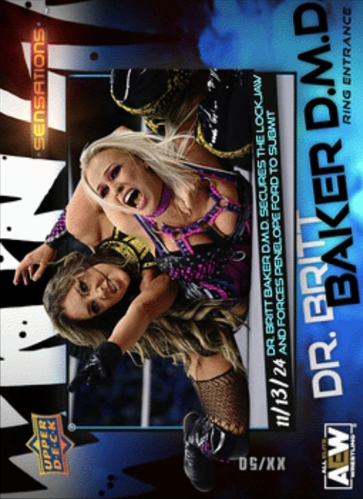 11/13/24 – DR. Britt Baker D.M.D. – DR. Britt Baker D.M.D. Secures the Lockjaw and Forces Penelope Ford to Submit