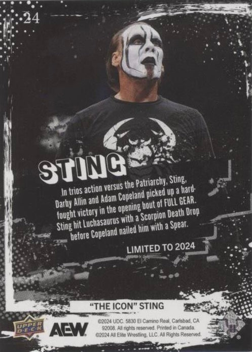 11/18/23 – Sting, Darby Allin and Adam Copeland Picked UP a Major Trios Victory at Full Gear