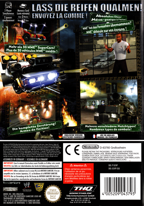 WWE Crush Hour [GameCube] PWcatalog