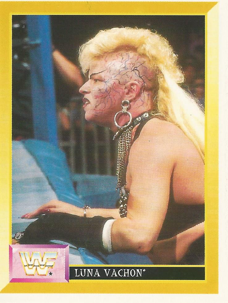 WWF Merlin Sticker 1994 Luna Vachon #187