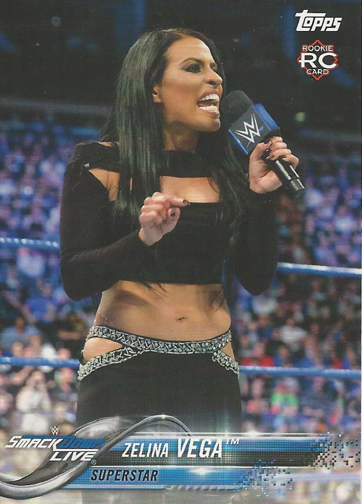 WWE Topps Then Now Forever 2018 Zelina Vega No .187 trading card PW Catalog