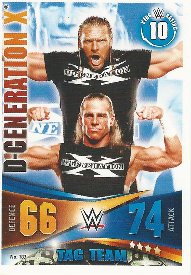 WWE Topps Slam Attax Rivals 2014 D-Generation X #187