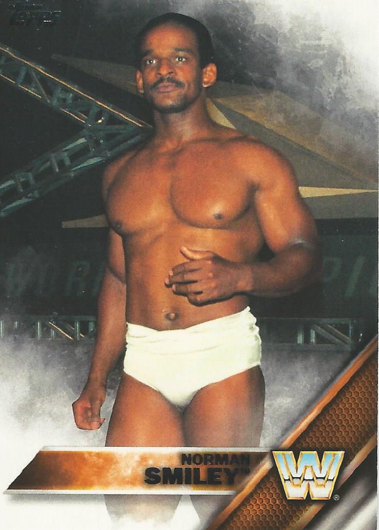 WWE Topps Then Now Forever 2016 Norman Smiley #187