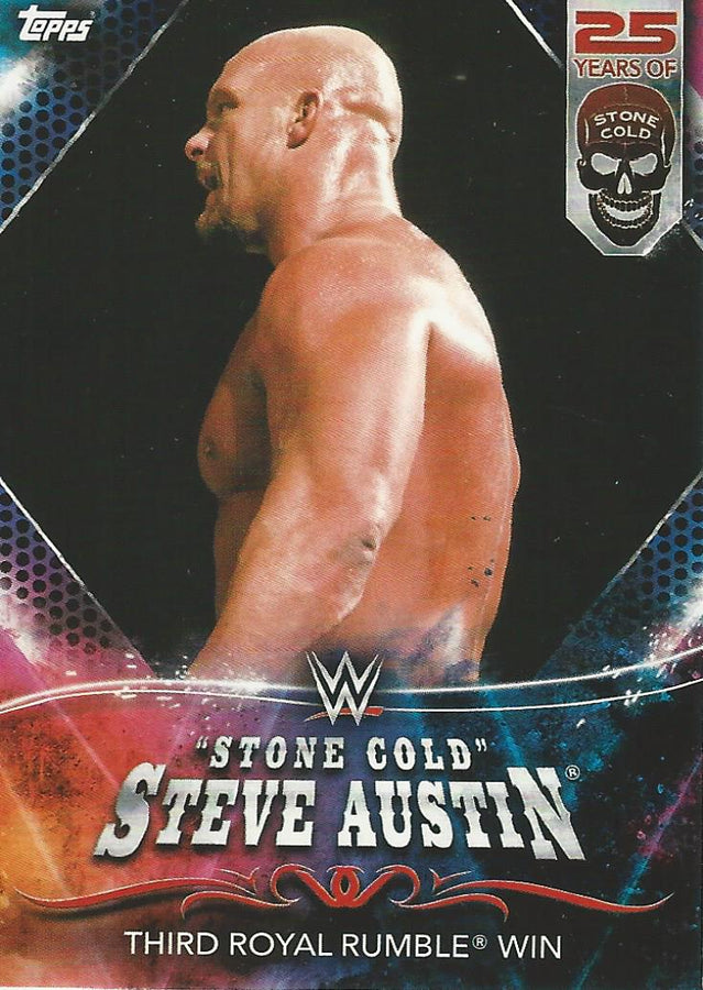 Topps WWE Superstars 2021 Stone Cold Steve Austin #187
