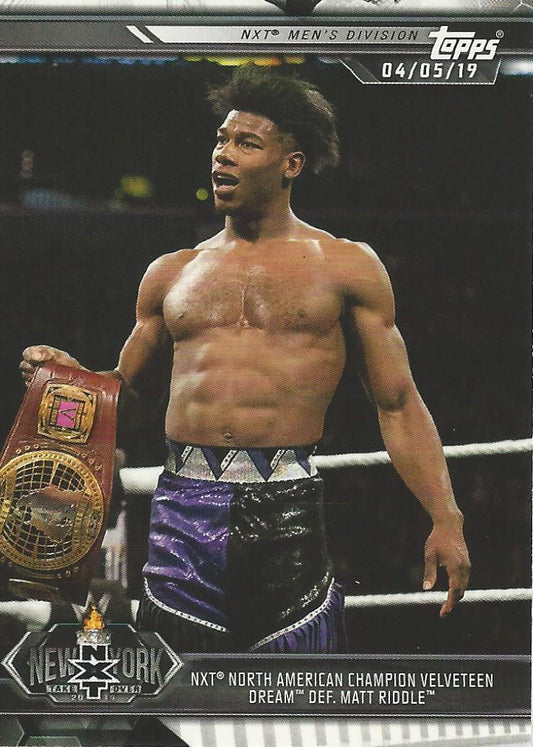 WWE Topps NXT 2019 Velveteen Dream #87