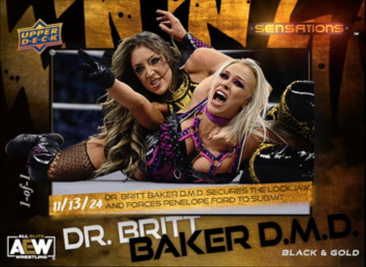 11/13/24 – DR. Britt Baker D.M.D. – DR. Britt Baker D.M.D. Secures the Lockjaw and Forces Penelope Ford to Submit