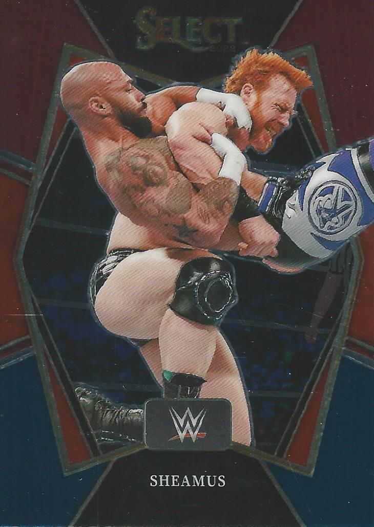 WWE Panini Select 2022 Sheamus Red/Silver/Blue #122