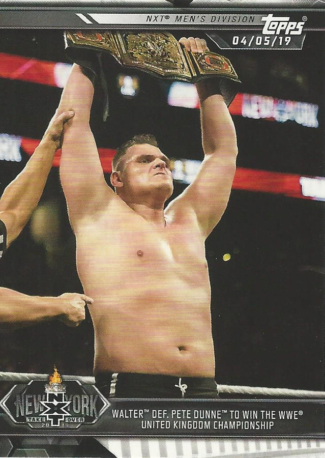 WWE Topps NXT 2019 Walter #88