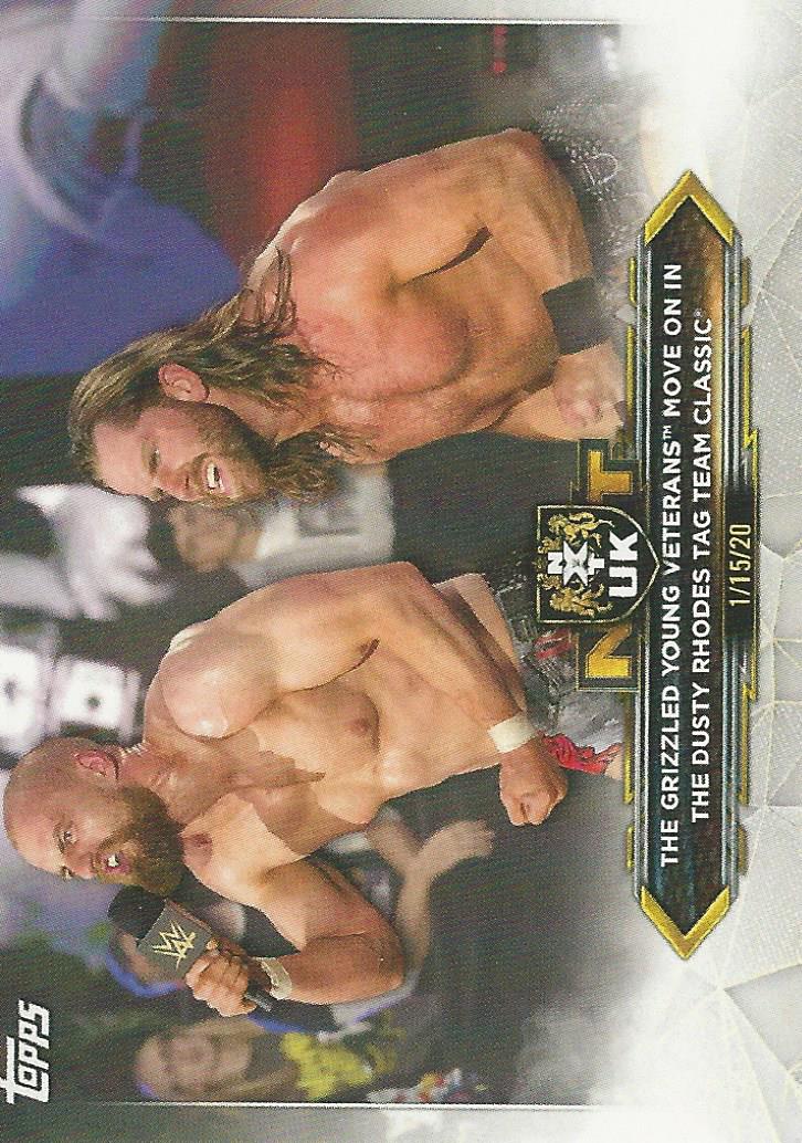 WWE Topps NXT 2020 Grizzled Young Veterans #88