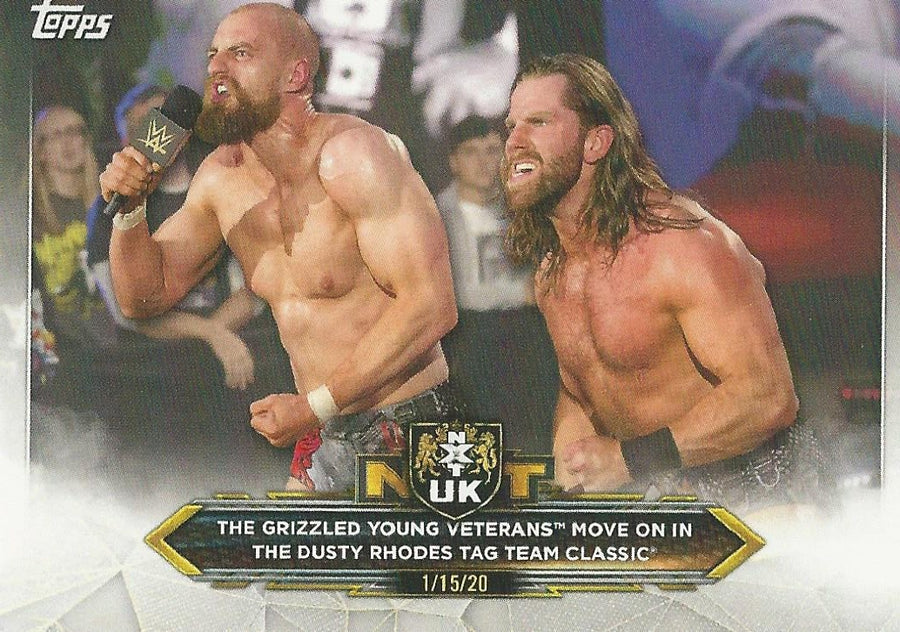 WWE Topps NXT 2020 Grizzled Young Veterans #88