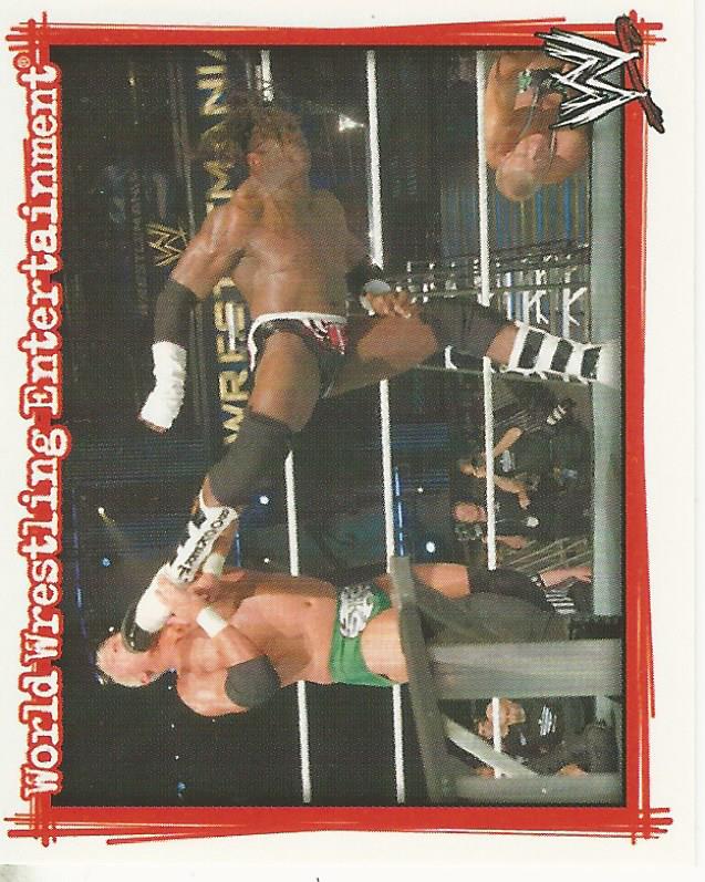 WWE Topps Superstars Uncovered 2007 Sticker Booker T #188