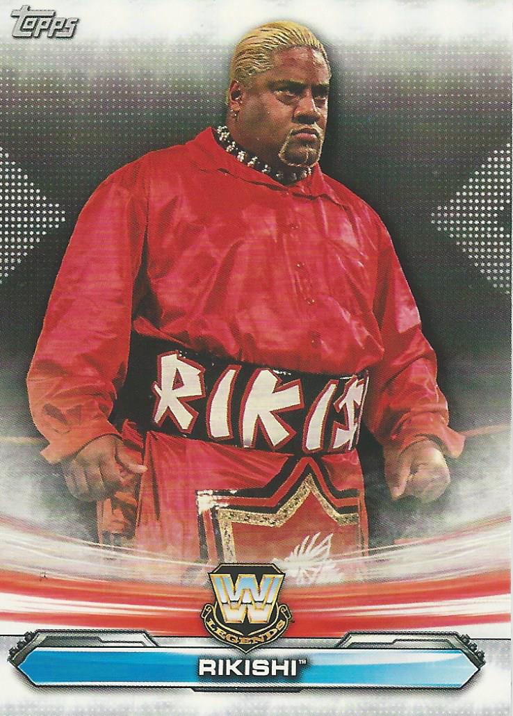 WWE Topps Raw 2019 Rikishi LR-13 trading card PW Catalog