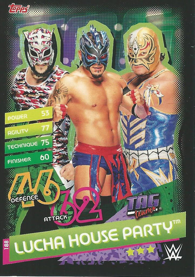 WWE Topps Slam Attax Reloaded 2020 Lucha House Party #188