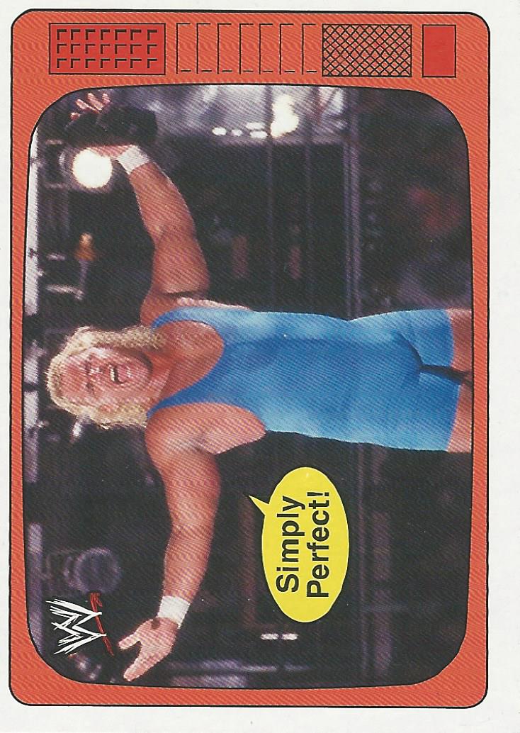 WWE Topps Heritage 2012 Superstars Speak Mr Perfect 12 of 20 trading card PW Catalog