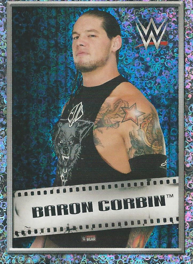 WWE Topps 2018 Stickers Baron Corbin Foil #188