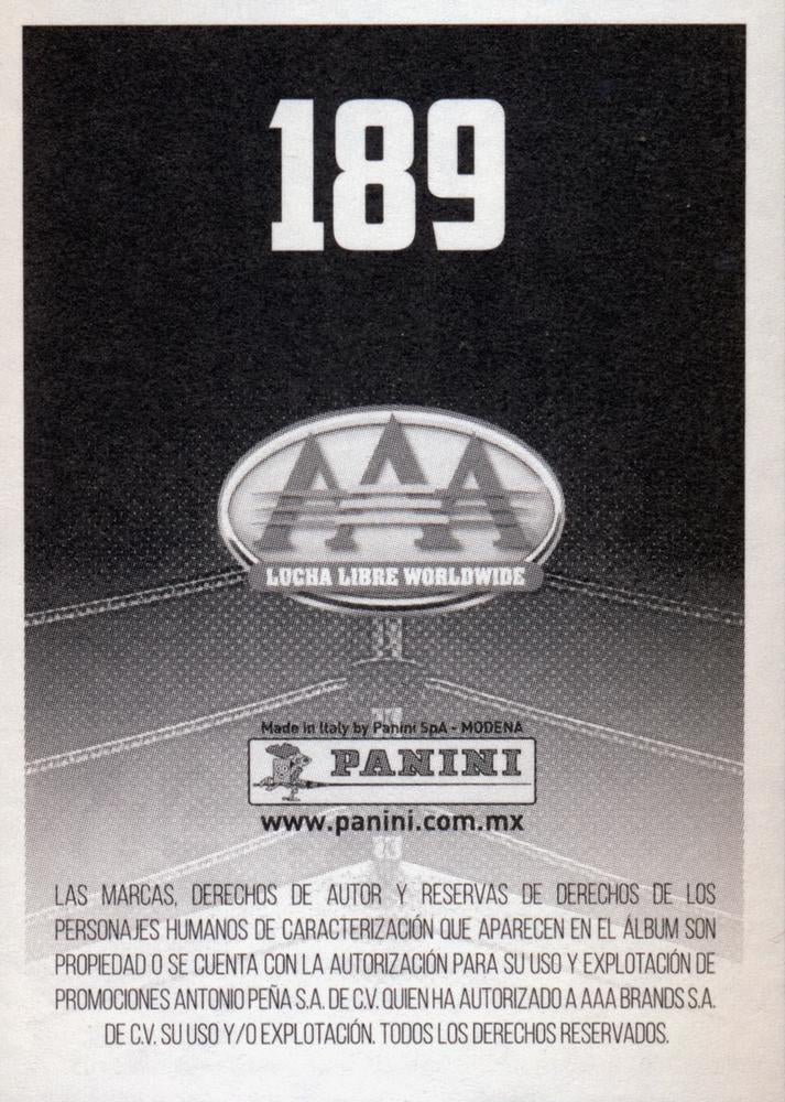 Lucha Azteca trading card PW Catalog